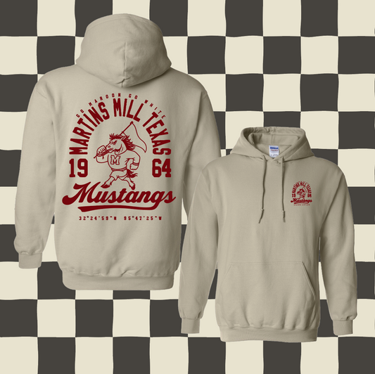 Arch Hoodie Martins Mill Mustangs