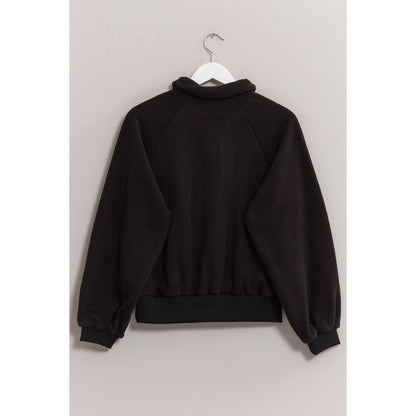 Fontace Fleece Button Pullover