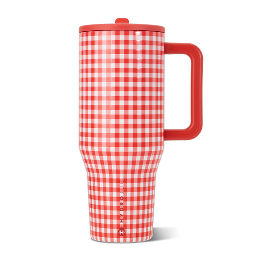 HydroJug Gingham Water Bottle