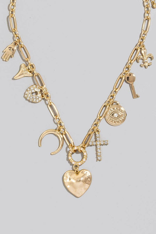 Montebello Assorted Charms Necklace