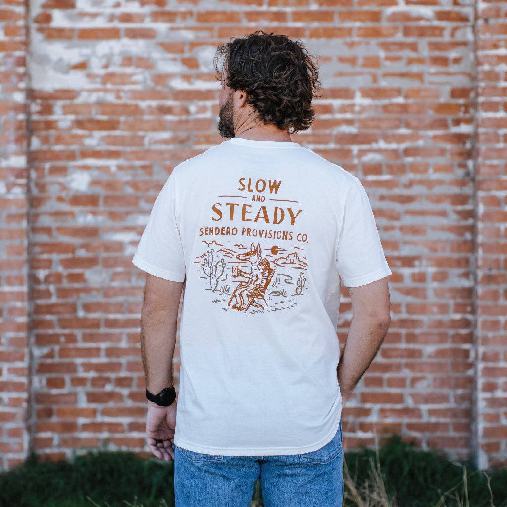 Mens Slow & Steady Sendero Tee