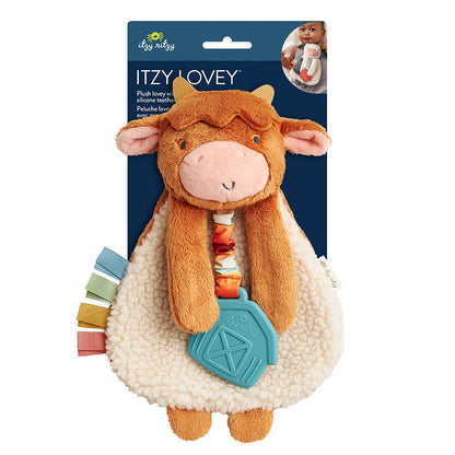 Itzy Ritzy Highland Cow Itzy Friends Lovey™ Plush