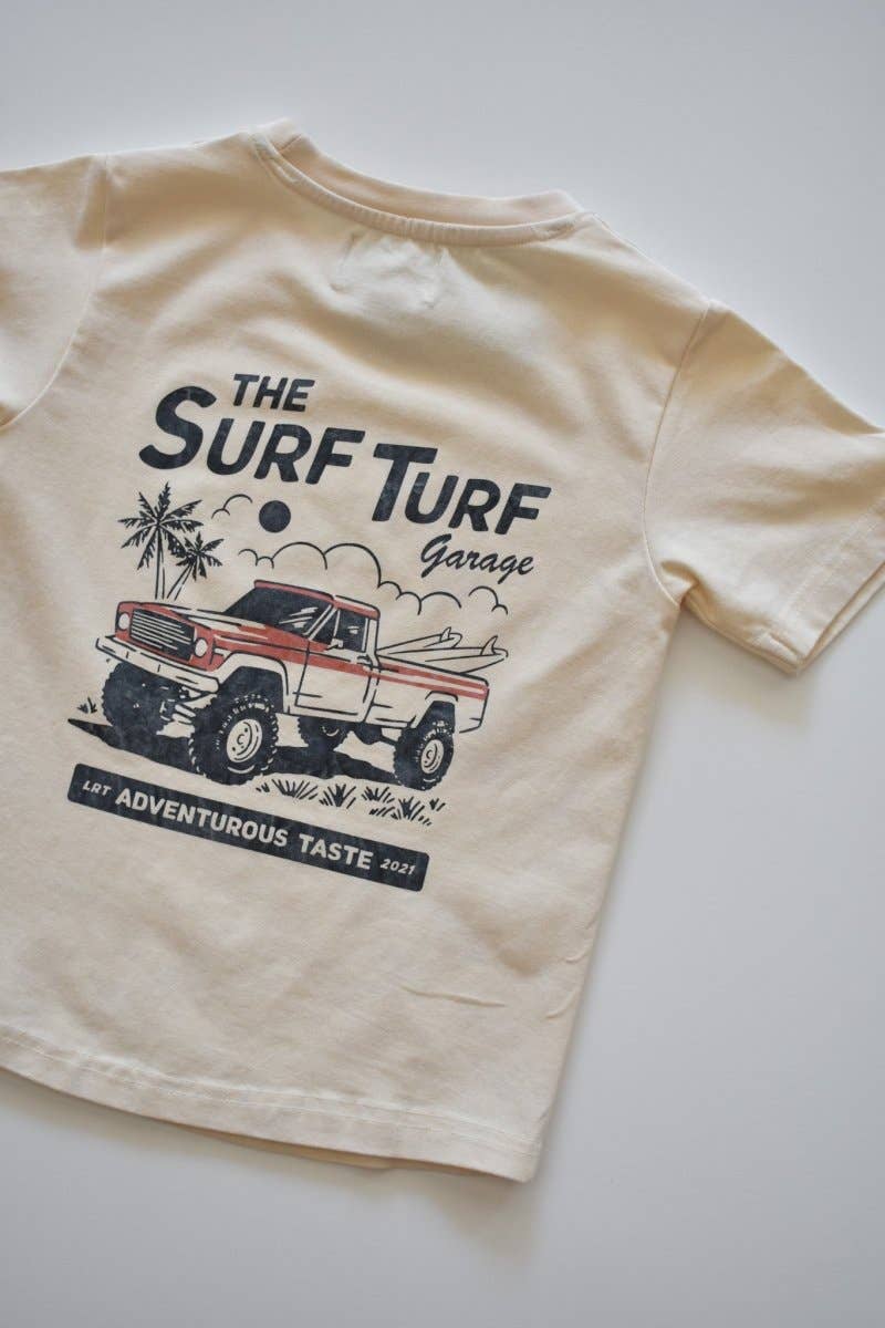 Boys Rad Surf Turf Tee