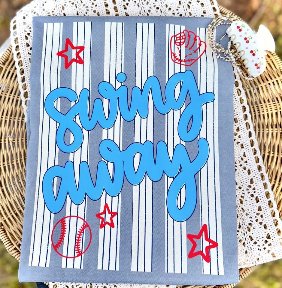 Swing Away Baseball Tee