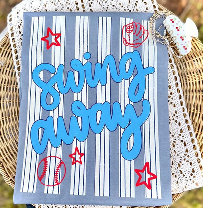 Swing Away Baseball Tee