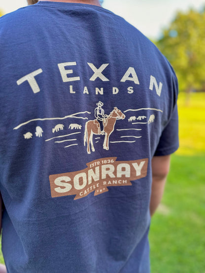 Sonray Texan Lands Cattle Ranch Tee