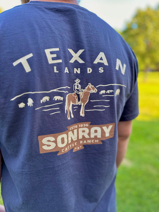 Sonray Texan Lands Cattle Ranch Tee