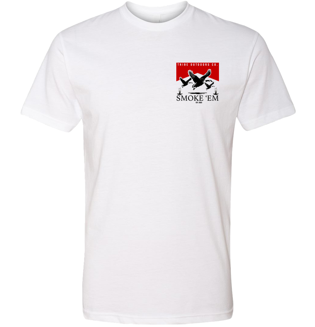 Mens Tribe Smoke 'Em Geese Tee