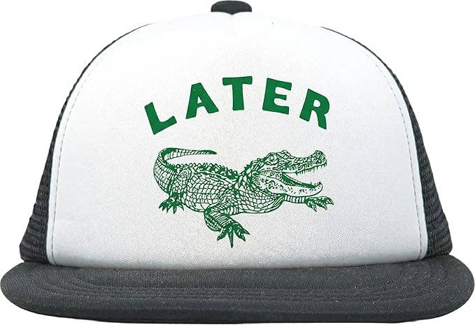 Kids Lator Alligator Trucker Hat