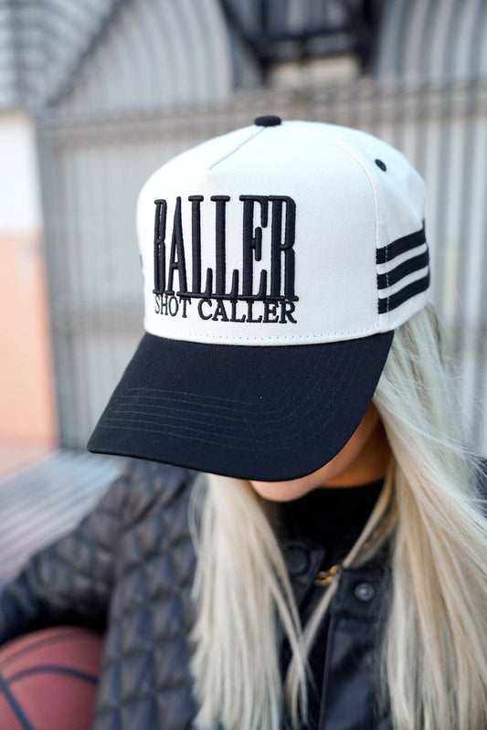 Baller Shot Caller Embroidered Hat
