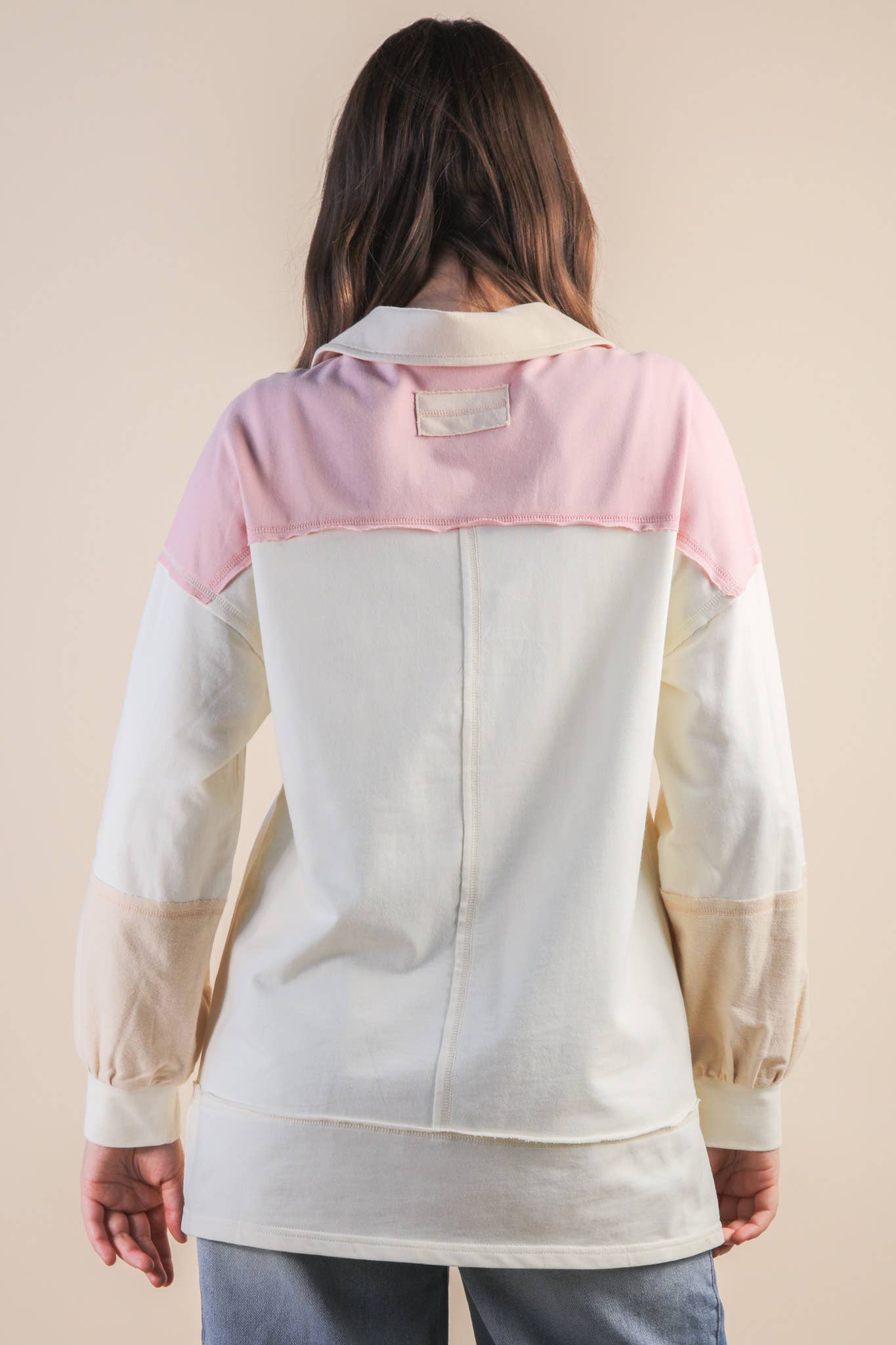 Portia Collared Rugby Top