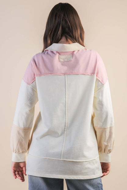 Portia Collared Rugby Top