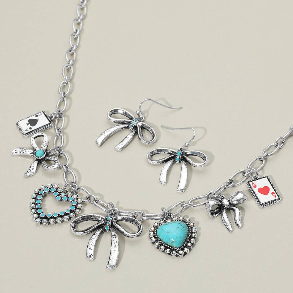 Charlee Bow Western Charm Necklace