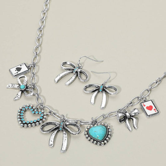 Charlee Bow Western Charm Necklace