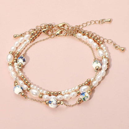 Meadow Pearl Bracelet Set