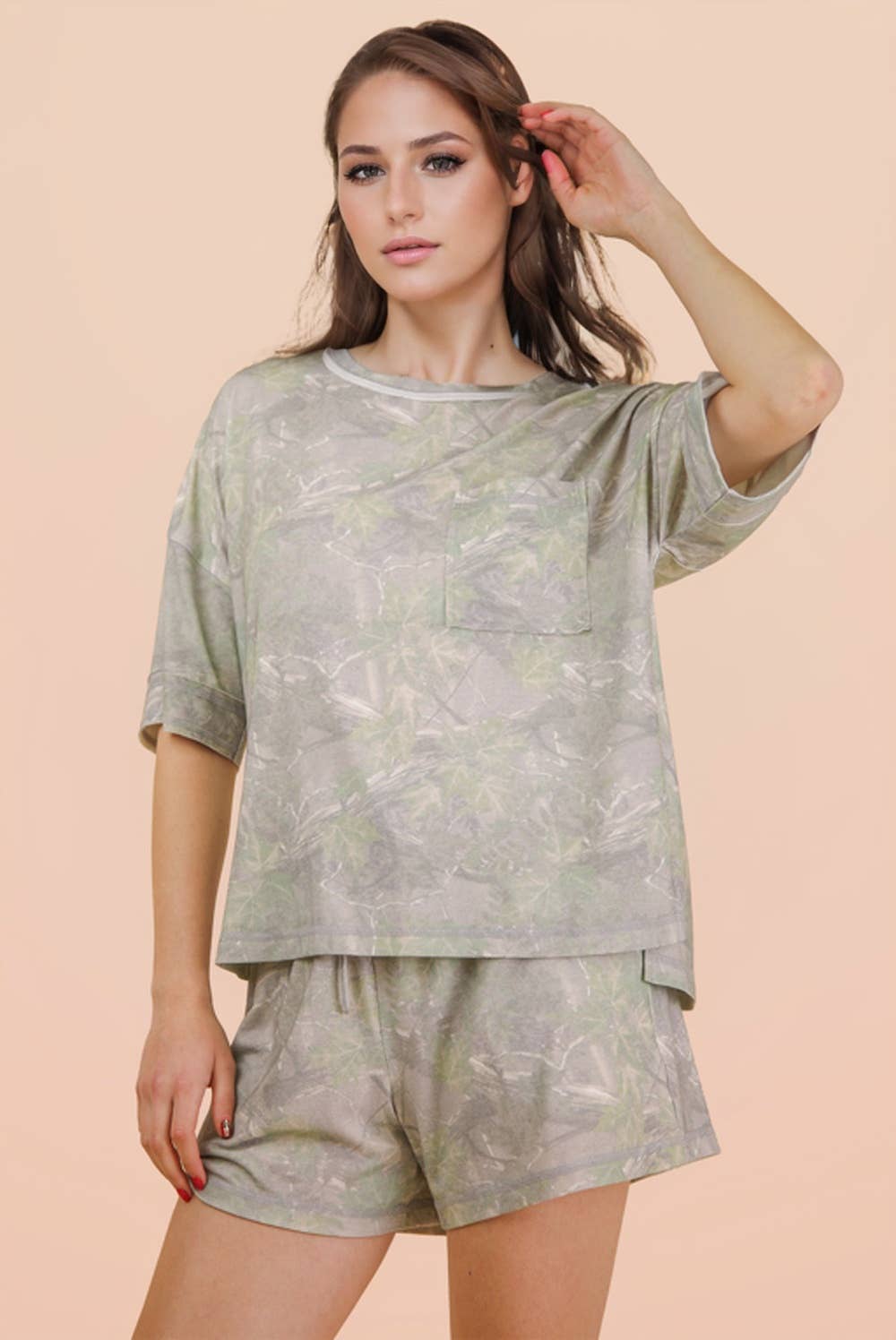 Logan Camo Short Set