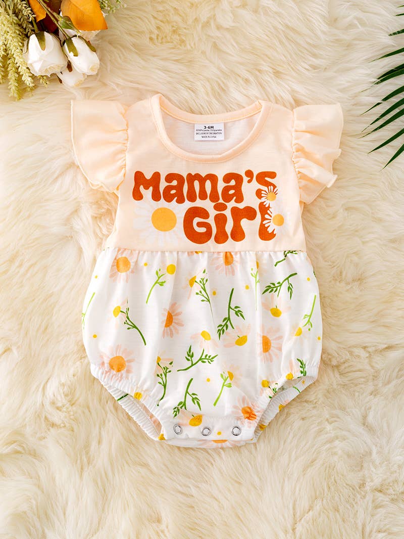 Baby Girls Mama's Girl Daisy Romper