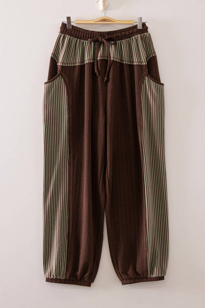 Villa Striped Pant Set