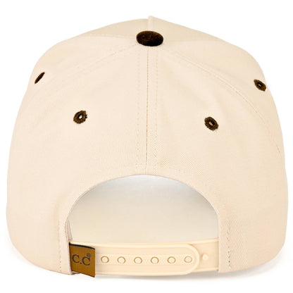 Boys Little Buckaroo Embroidered Brown Hat