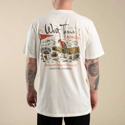 Mens Sendero West Texas Municipal Tee
