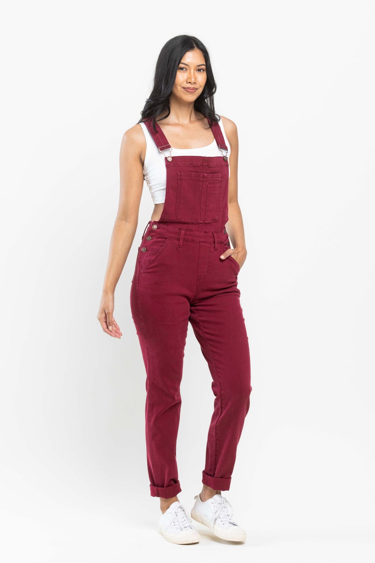 Lexington Judy Blue Boyfriend Overalls