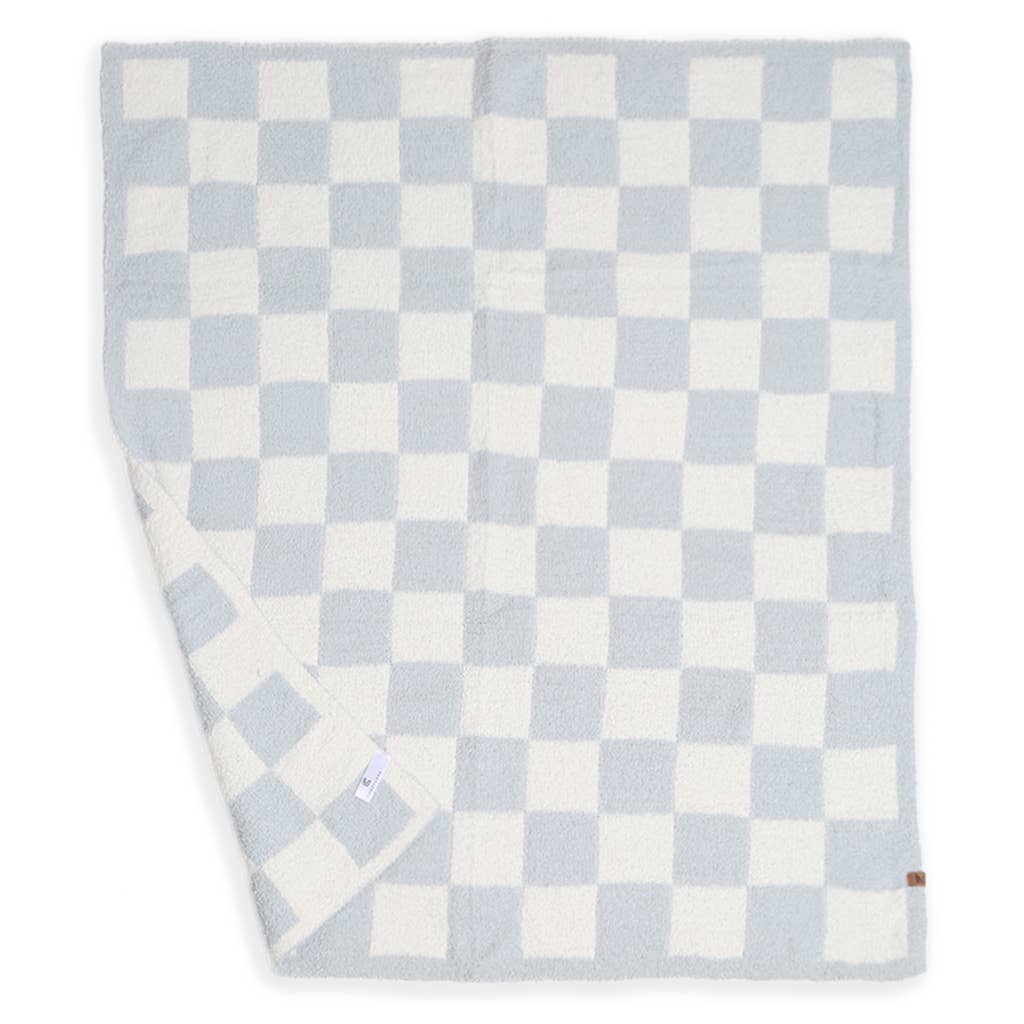 Baby Checkered Microfiber Blanket