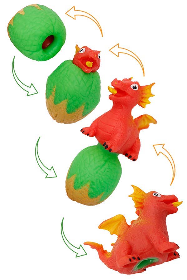 Squishy Dragon Egg Toy