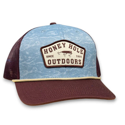 Mens Honey Hole Reno Rope Trucker Hat