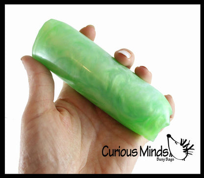 Squishy Pearl Water Filled Tube Toy