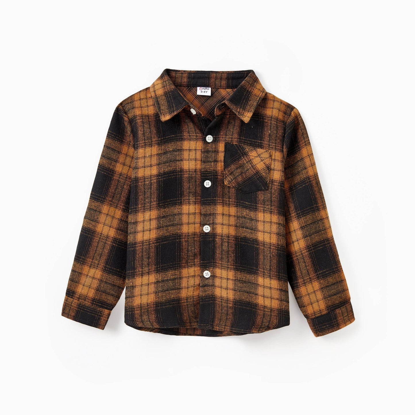 Boys Plaid Flannel Buttondown