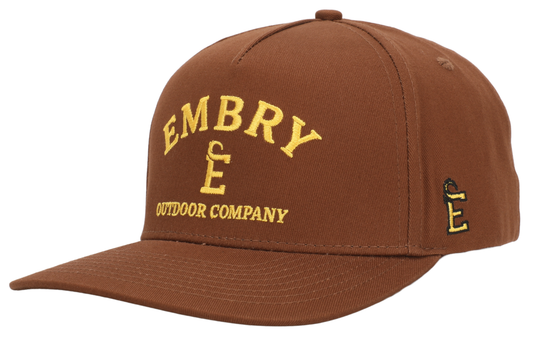 Men Embry Outdoors Vintage Brown Hat