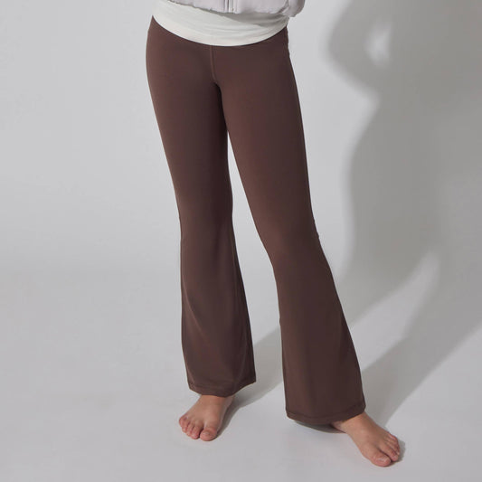 Girls Everyday Athletic Brown Pants