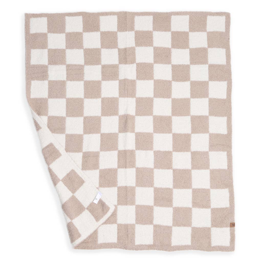 Baby Checkered Microfiber Blanket