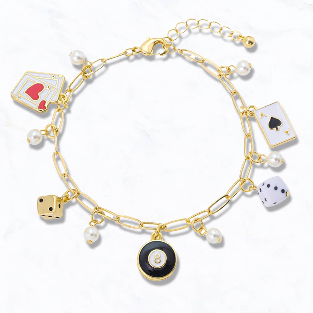 Montana Gamblin' Charm Bracelet