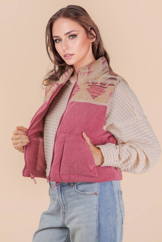 Southwestern Corduroy Vest
