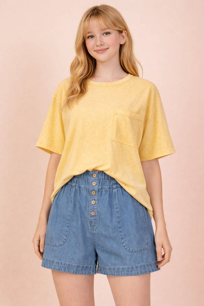 Burwell Mineral Relaxed Tee