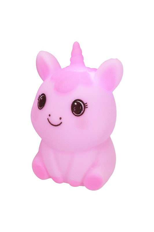 Squishy Light Up Unicorn Toy