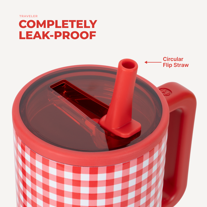 HydroJug Gingham Water Bottle