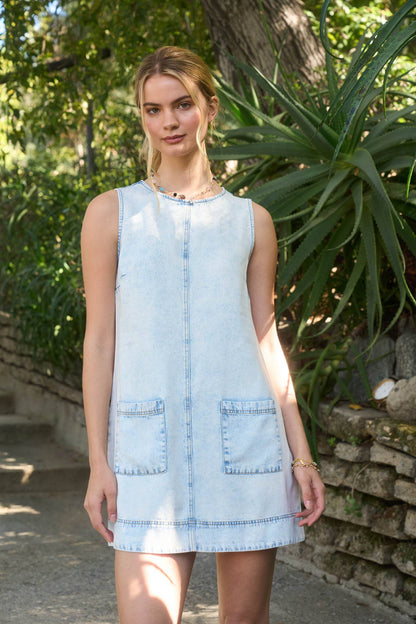 Trisha Chambray Dress