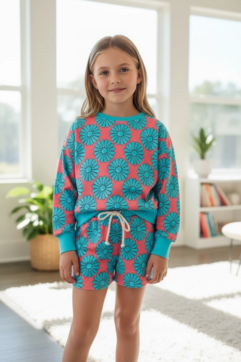 Girls Concho Short Set