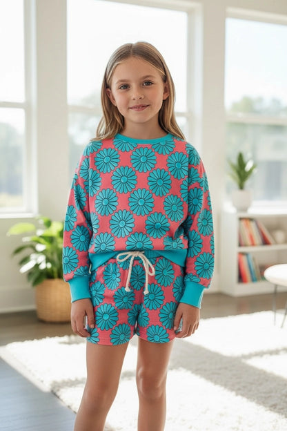 Girls Concho Short Set
