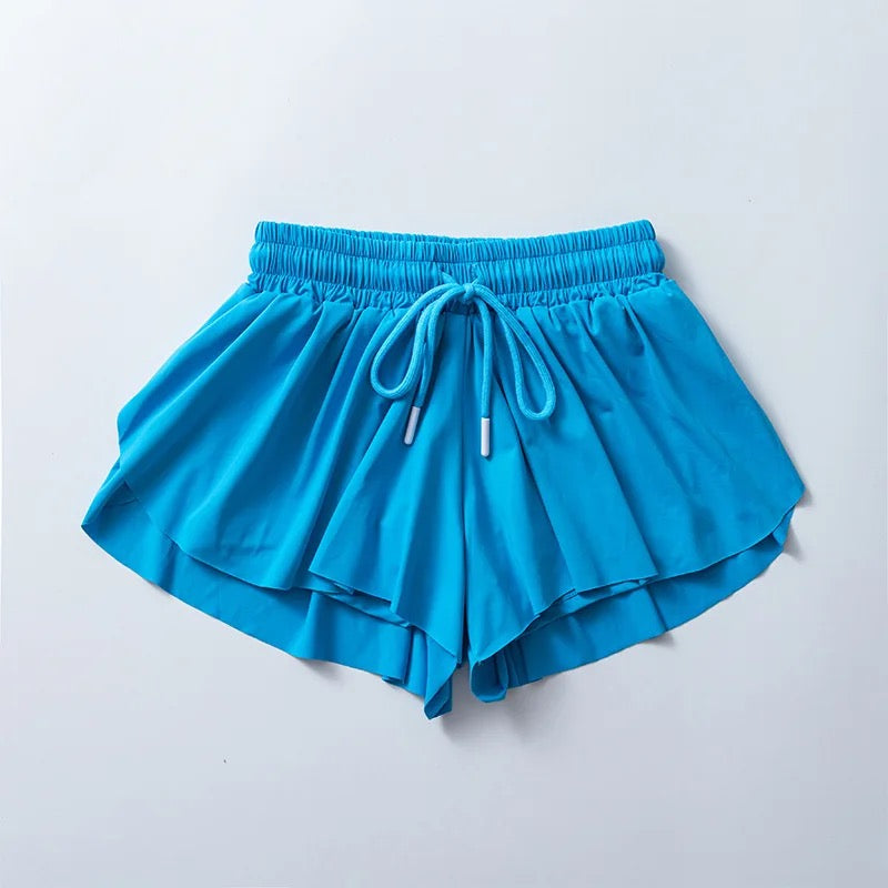 Womens Fleetwood Mid Rise Butterfly Shorts