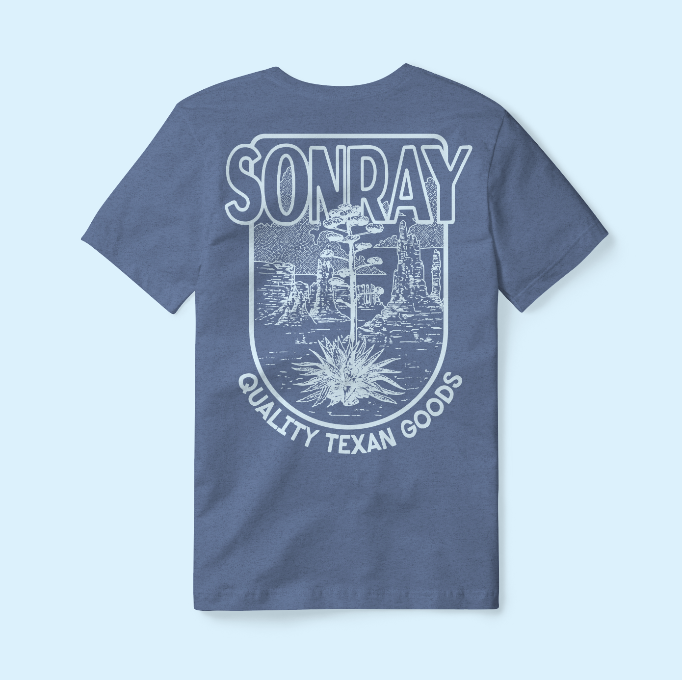 Adult SonRay Century Plant Denim Tee