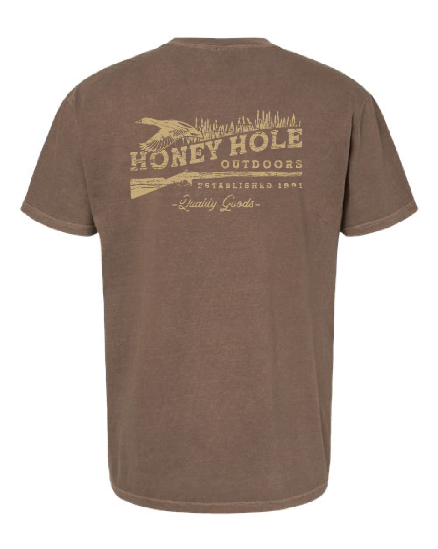 Mens Honey Hole Duck Shotty Tee