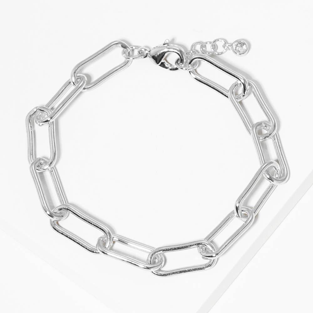Virginia Paperclip Chain Bracelet