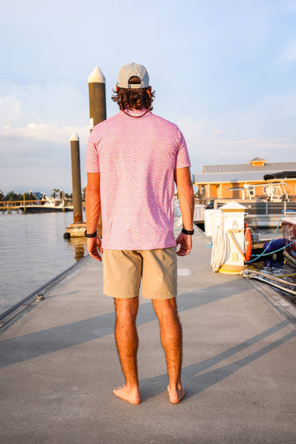 Mens Salt Water Soul Jelly Polo