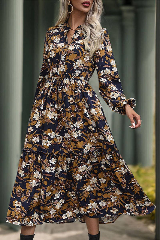 Lorient Full Length Floral Dress