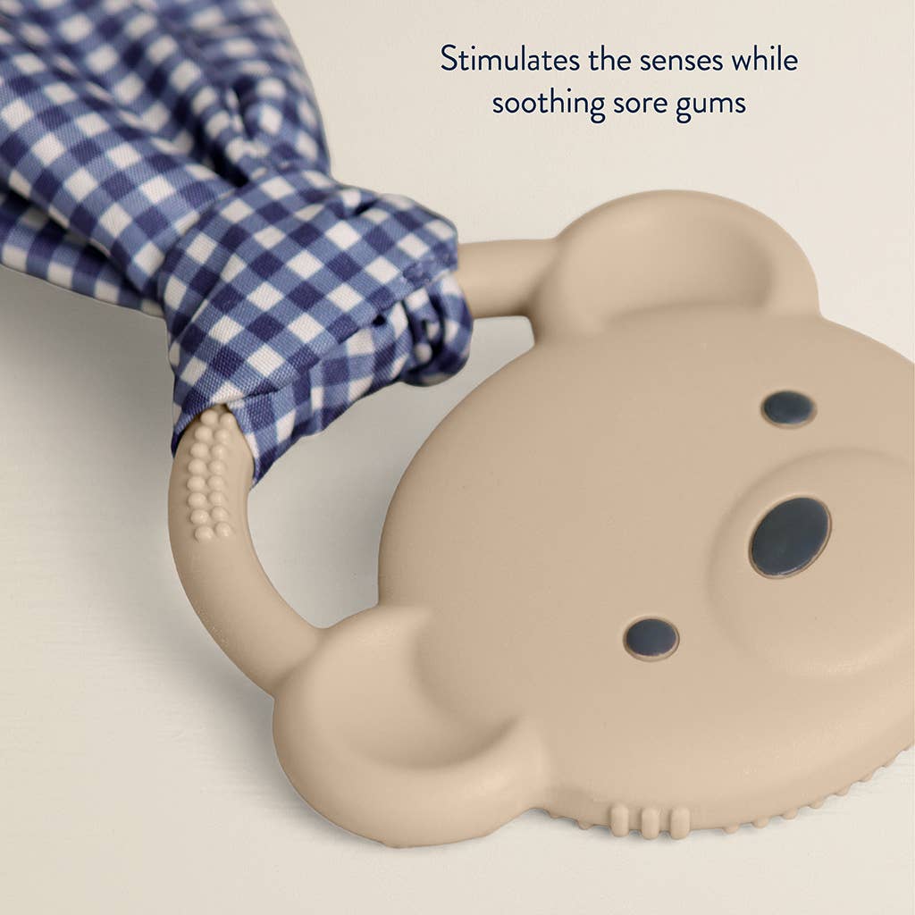 Itzy Ritzy Crinkle Crew™ : Taupe Bear