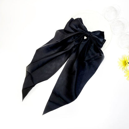 Satin Bow Hair Clip