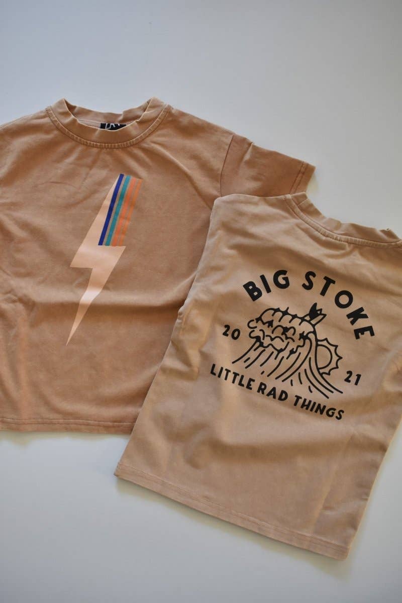 Boys Retro-Wash Spark Tee